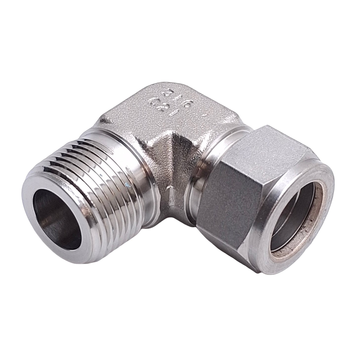 New – Open box Swagelok SS-1210-2-12 Male Elbow Fitting 90°, 3/4in NPT to 3/4in OD Tube