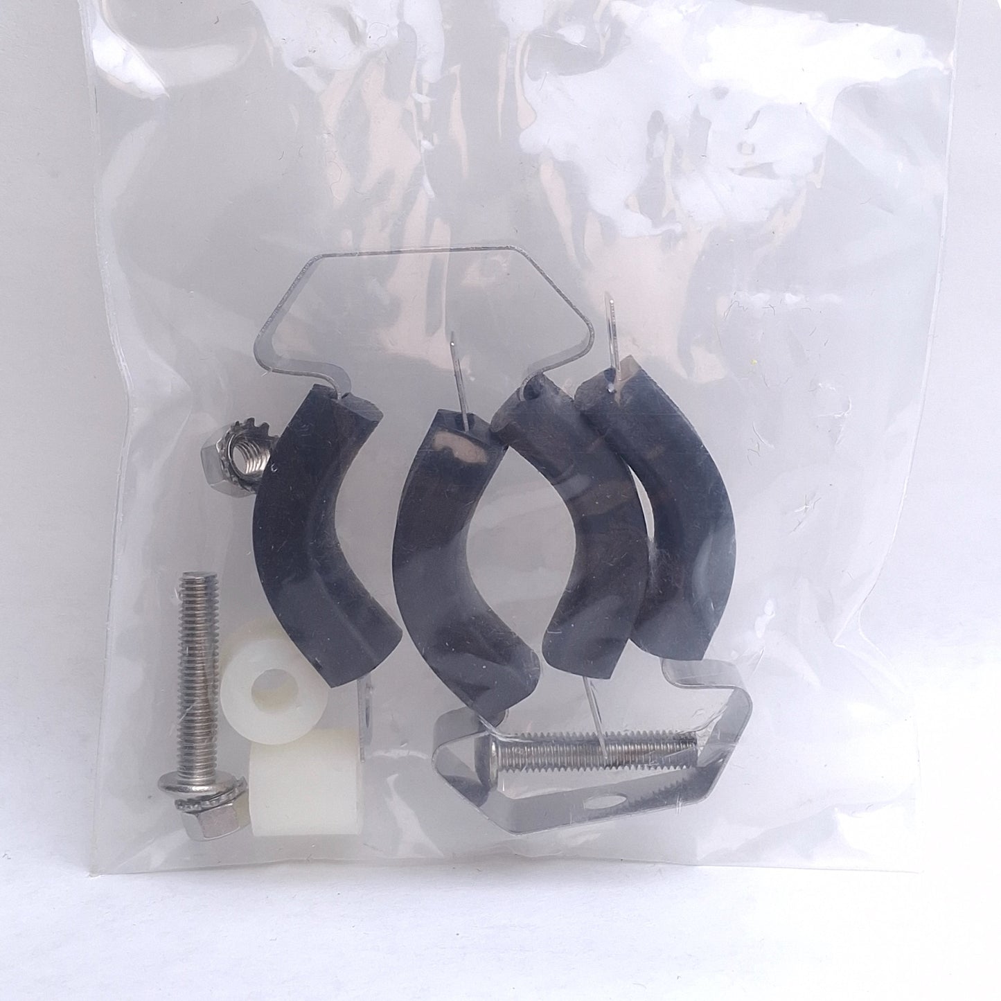 New Lot of 2 Banner LMBWLS27T 804163 Clamp Mounting Bracket Kit for WLS27 LED Strip
