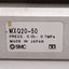 Used SMC MXQ20-50 Pneumatic Slide Table, ø20mm Bore, 50mm Stroke, 0.15-0.7MPa, Rc1/8