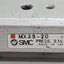 Used SMC MXS8-20 Pneumatic Precision Slide Table, ø8mm Bore, 20mm Stroke, 0.7MPa, M5