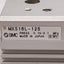 Used SMC MXS16L-125 Pneumatic Slide Table, ø16mm Bore, 125mm Stroke, 0.15-0.7MPa, M5
