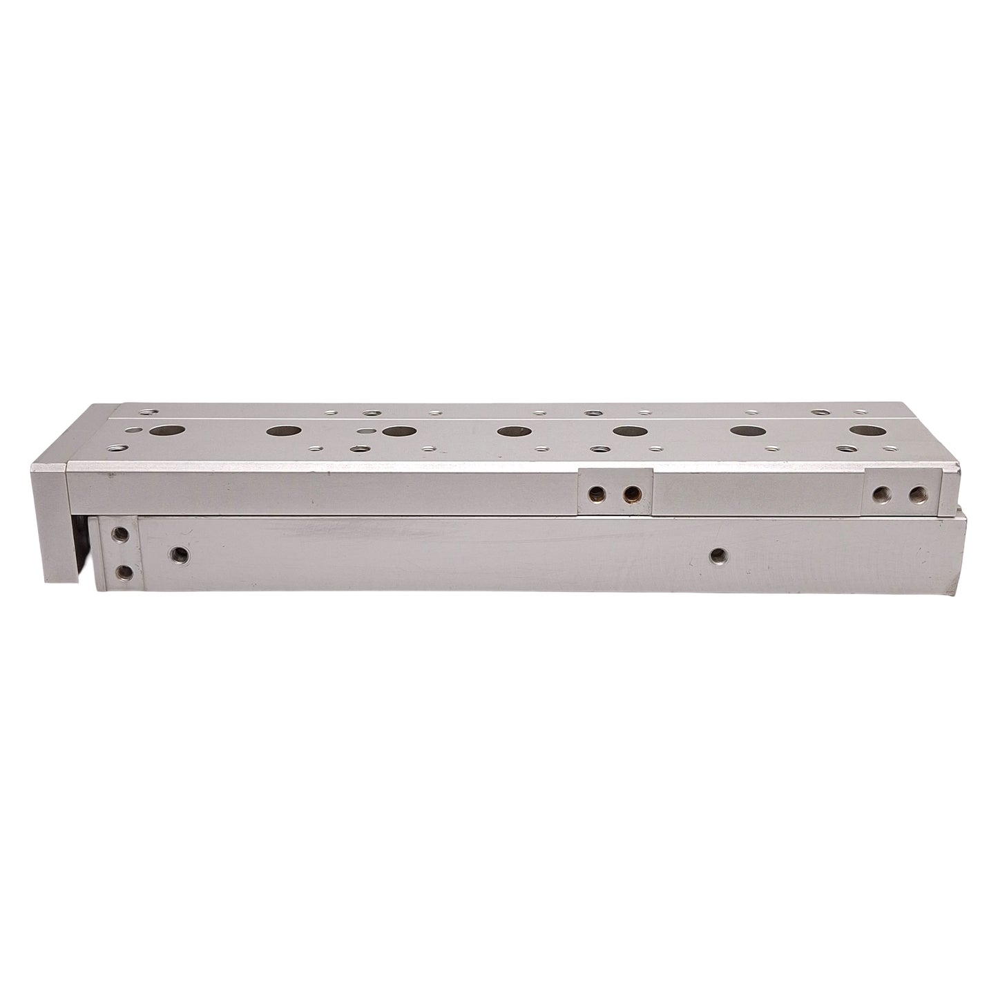 Used SMC MXS16L-125 Pneumatic Slide Table, ø16mm Bore, 125mm Stroke, 0.15-0.7MPa, M5