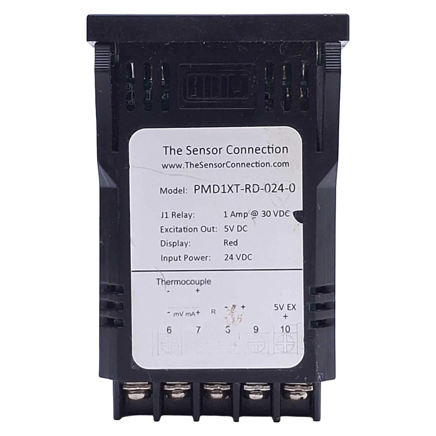 Used The Sensor Connection PMD1XT-RD-024-0 Digital Panel Meter 16-30VDC, 45x22mm