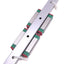 Used Hiwin MGN15C (2x) Miniature Linear Guideway Blocks w/ 15x280mm Rail, 5.59kN Max