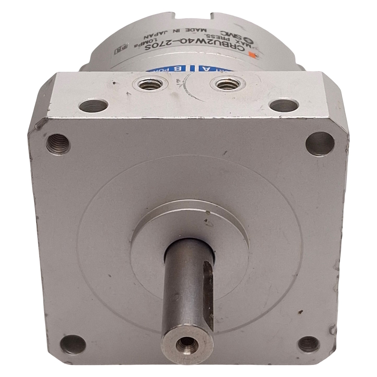 Used SMC CRBU2W40-270S Rotary Actuator, 270°, 1.0MPa, ø10mm Double Shaft, M5 Ports
