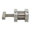 Used Bimba FST-041 Square Flat-1 Cylinder, ø3/4in Bore, 1in Stroke, #10-32, 150psi