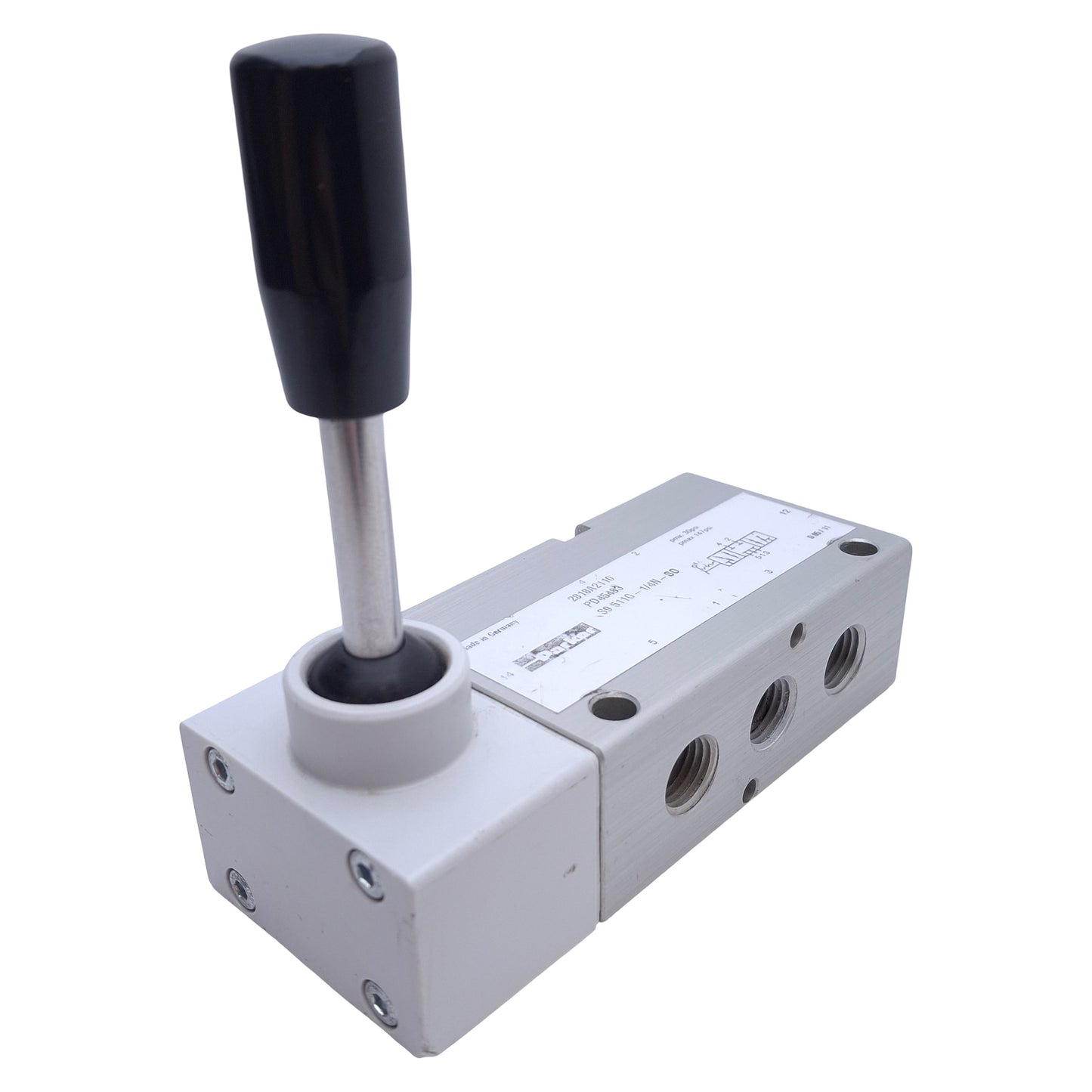 Used Parker S9 511G-1/4N-S0 Directional Control Valve 3-Position 5 Port, 30-147psi