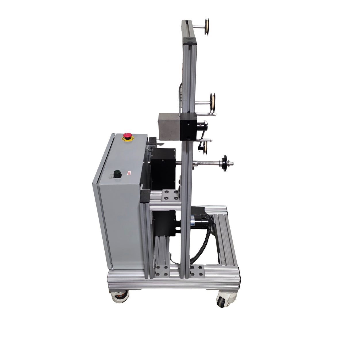 Used Engineering By Design Model 599 Single Reel Payoff Machine 0-200FPM, 120VAC