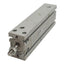 Used SMC CDU16-60D Pneumatic Compact Cylinder, ø16mm, 60mm Stroke, 0.7MPa, M5 x 0.8