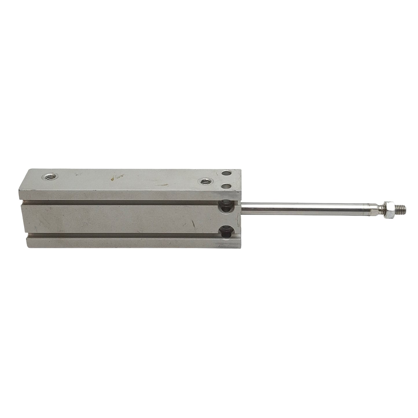 Used SMC CDU16-60D Pneumatic Compact Cylinder, ø16mm, 60mm Stroke, 0.7MPa, M5 x 0.8