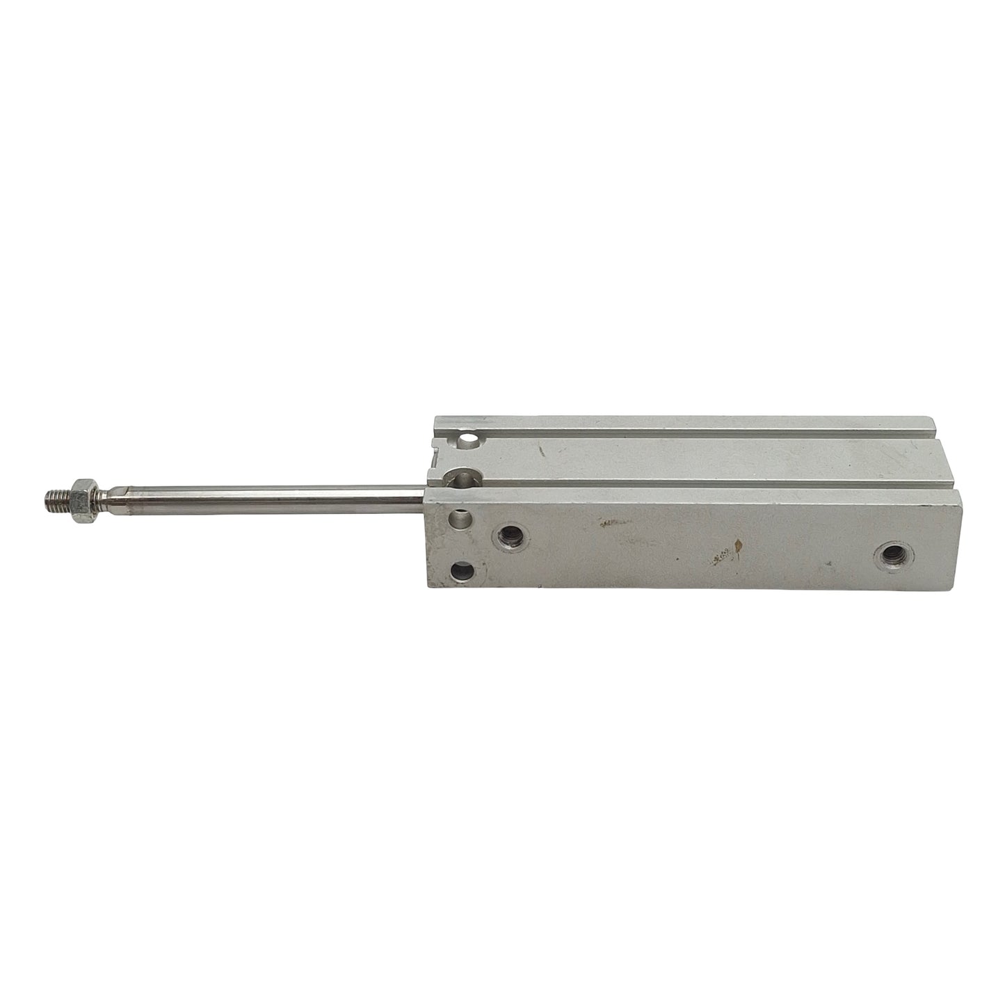 Used SMC CDU16-60D Pneumatic Compact Cylinder, ø16mm, 60mm Stroke, 0.7MPa, M5 x 0.8