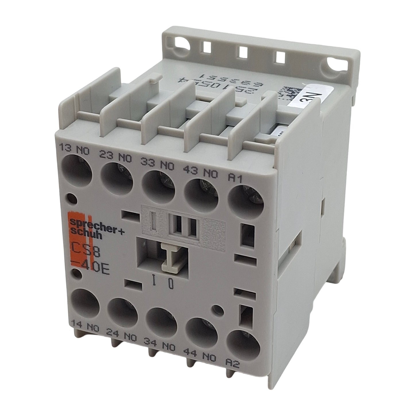 New Sprecher+Schuh CS8-40E-24Z Control Relay, 4N.O., 10A 600VAC, 24VDC Coil