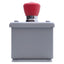 Used Hoffman E1PBG Enclosure with Illuminated E-Stop Maintained 1NO + 2NC, 24VAC/DC