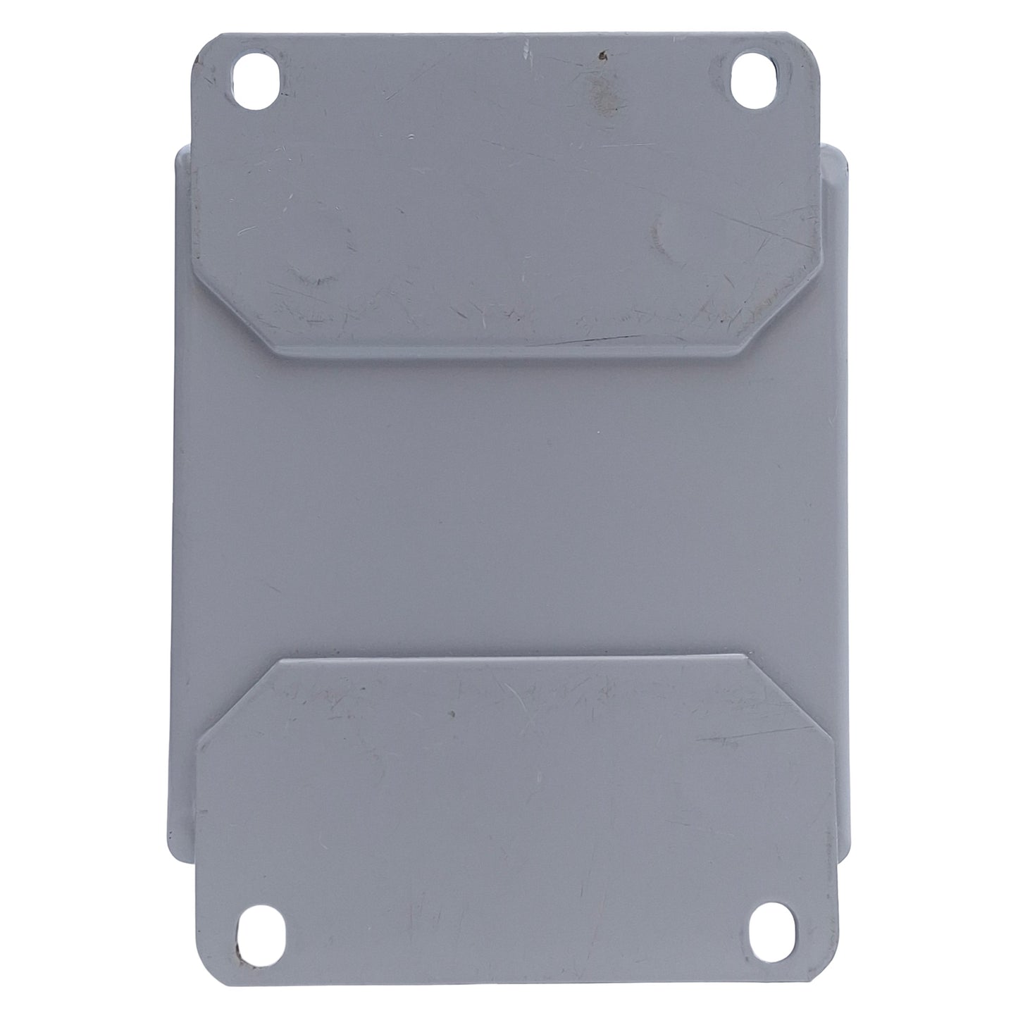 Used Hoffman E1PBG Enclosure with Illuminated E-Stop Maintained 1NO + 2NC, 24VAC/DC
