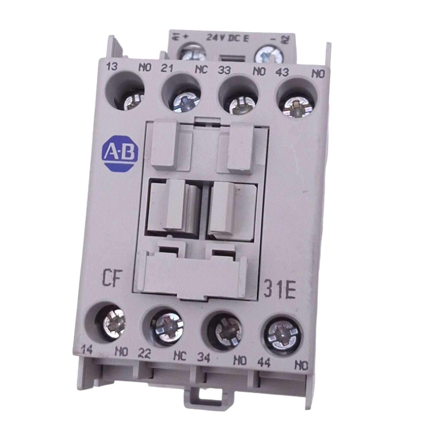 Used Allen Bradley 700-CF310EJ Contactor, 3NO 1NC, 690VAC 10A Max, 24VDC Coil