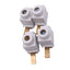 New Lot of 4 Allen Bradley 1492-AAT1LP Miniature Busbar Connectors, 1-Pole, 115A Max