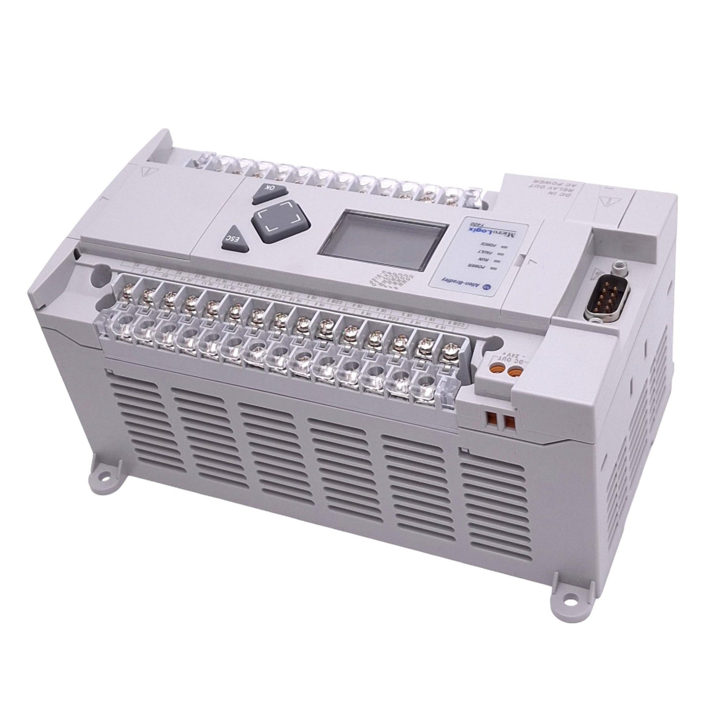 Used Allen Bradley 1766-L32BWA MicroLogix 1400 Controller, 32-Point, 1440VA Max