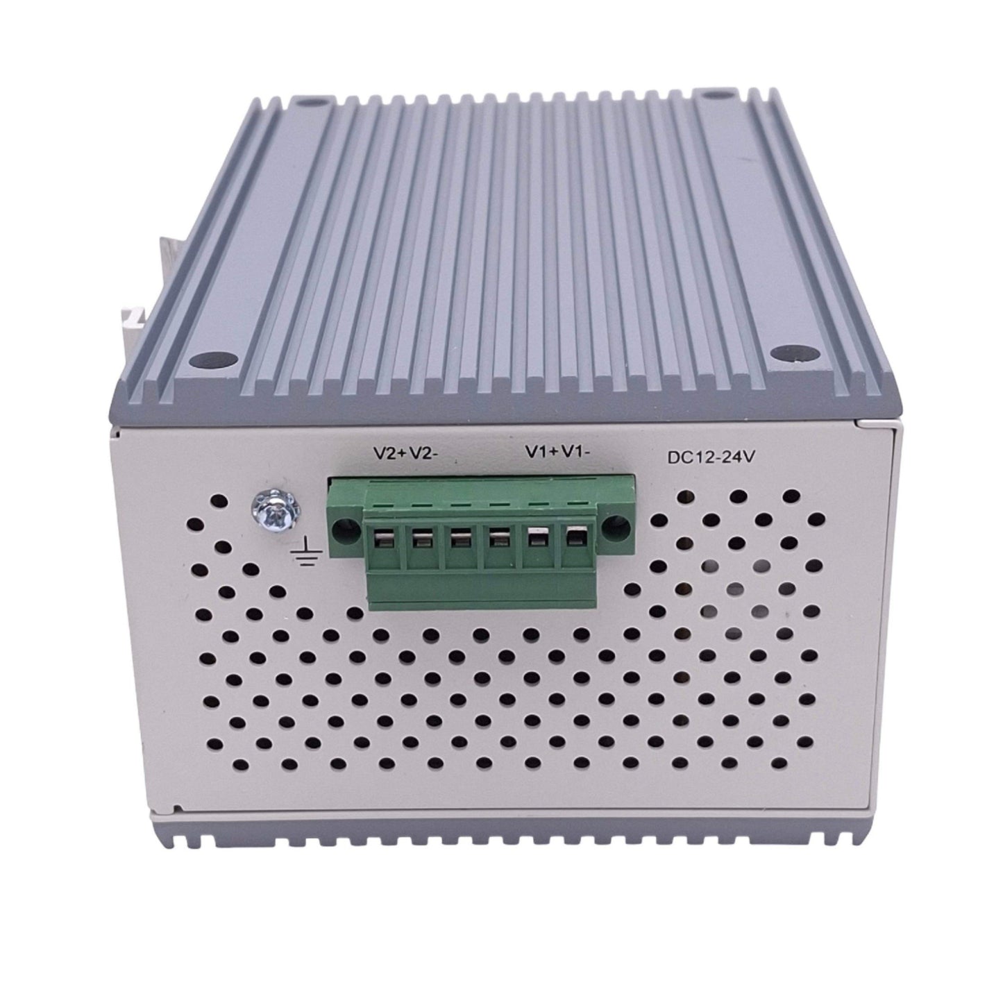 Used Advantech EKI-5729PI-AE Ethernet Switch, 10-Channel, Gigabit PoE, 12-24VDC