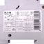 Used Eaton FAZ-C4/1-NA-SP Circuit Breaker, 1-Pole 4A, 277VAC 48VDC Max, DIN Rail