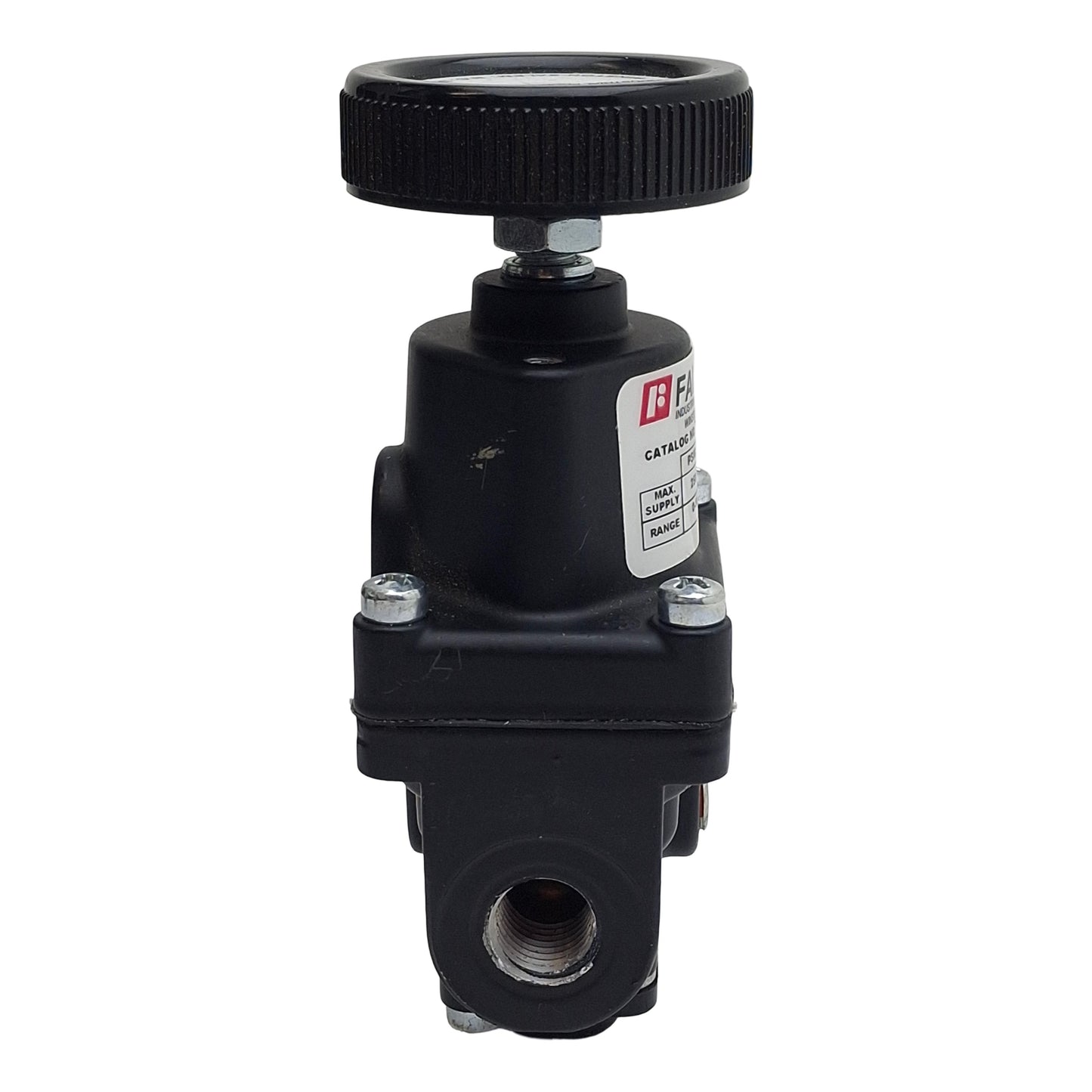 Used Fairchild 30222-Z21958 Pressure Regulator, 0-10psig Range 250psig Max, 1/4in NPT