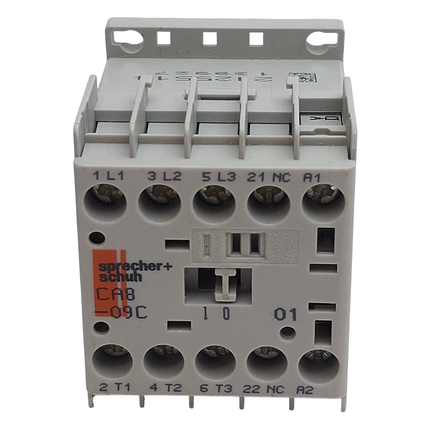 Used Sprecher+Schuh CA8-09C-01-24D Motor Controller, 1N.C, 20A 600VAC, 24VDC Coil