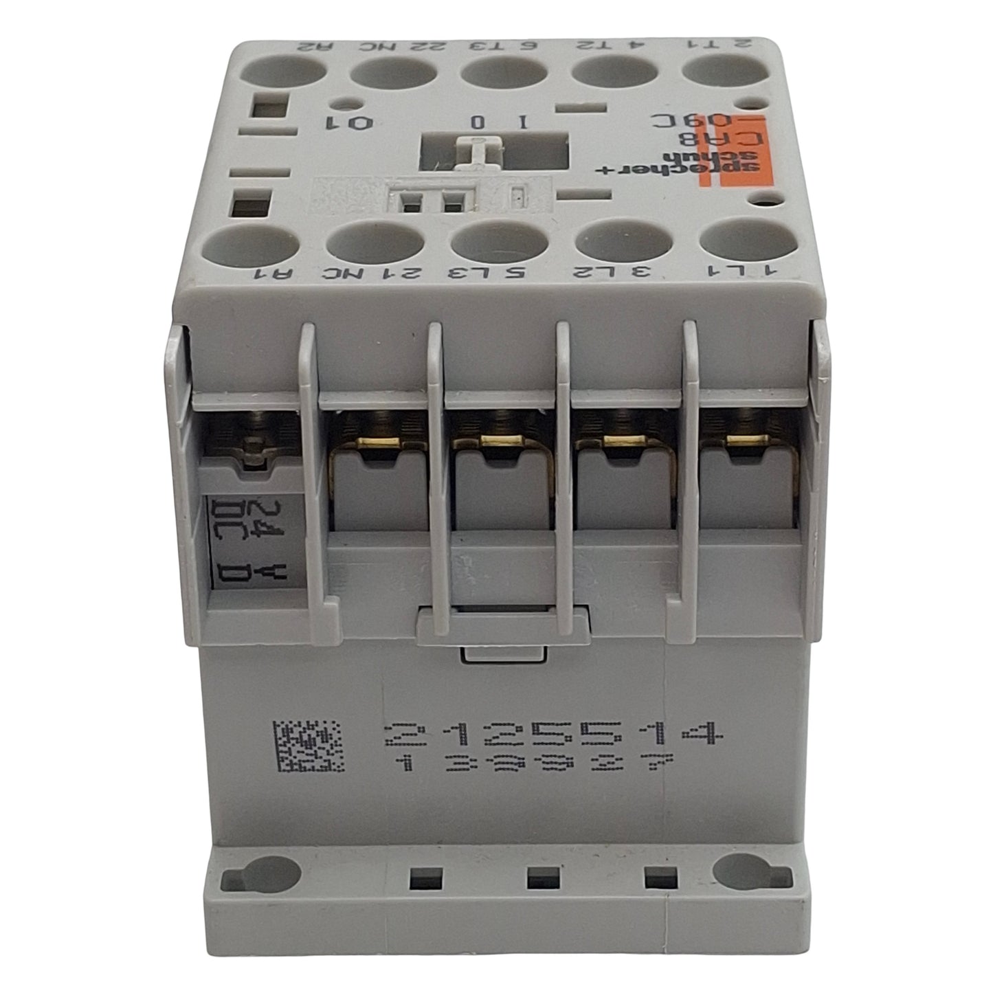 Used Sprecher+Schuh CA8-09C-01-24D Motor Controller, 1N.C, 20A 600VAC, 24VDC Coil