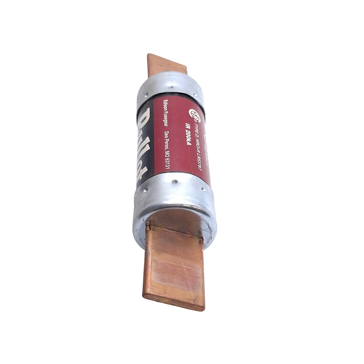 New – Open box Bullet ECNR200 Time Delay Fuse, 200 Amps, 250VAC, Class RK5