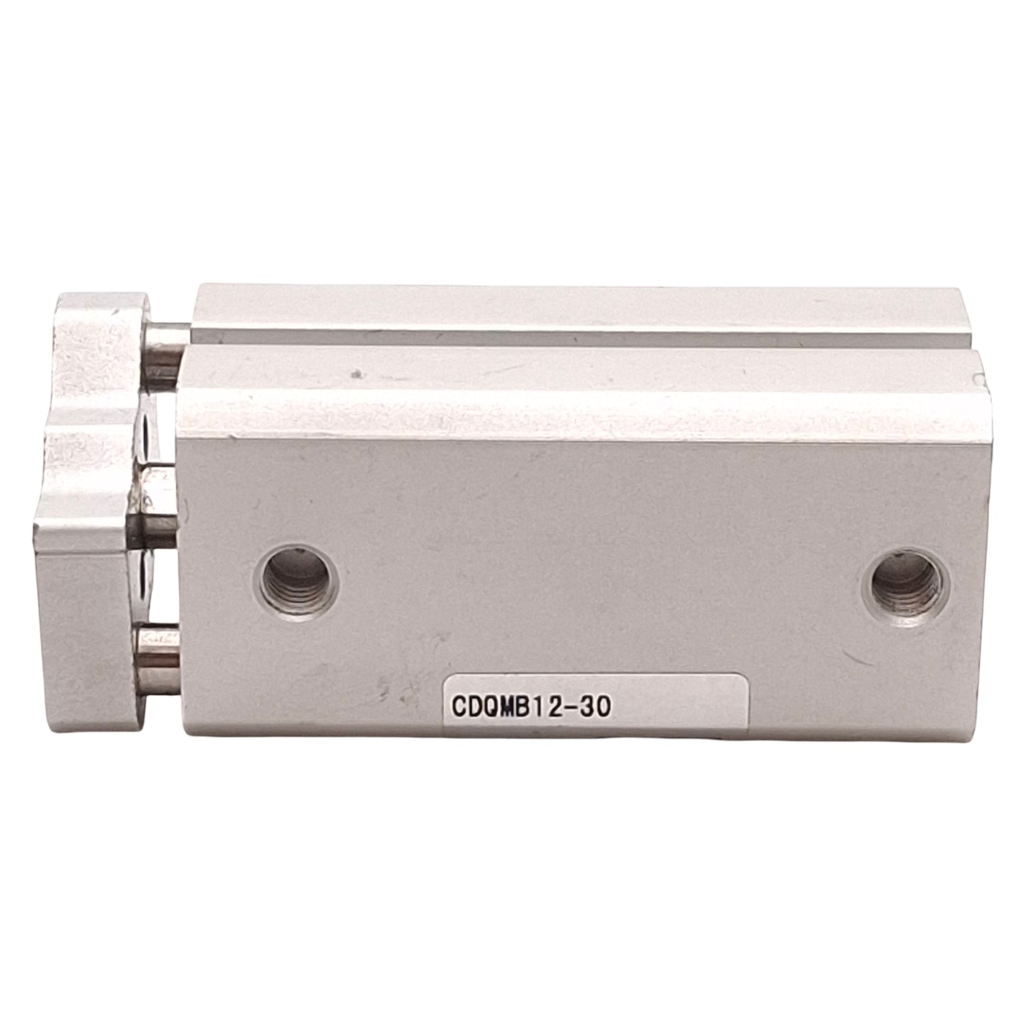 Used SMC CDQMB12-30 Compact Cylinder, ø12mm Bore, 50mm Stroke, 1.0MPa, M5x0.8 Ports