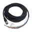New Keyence OP-87441 Power I/O Cable, 12-Pin M12 Male to Flying Leads, 24VDC, 5m