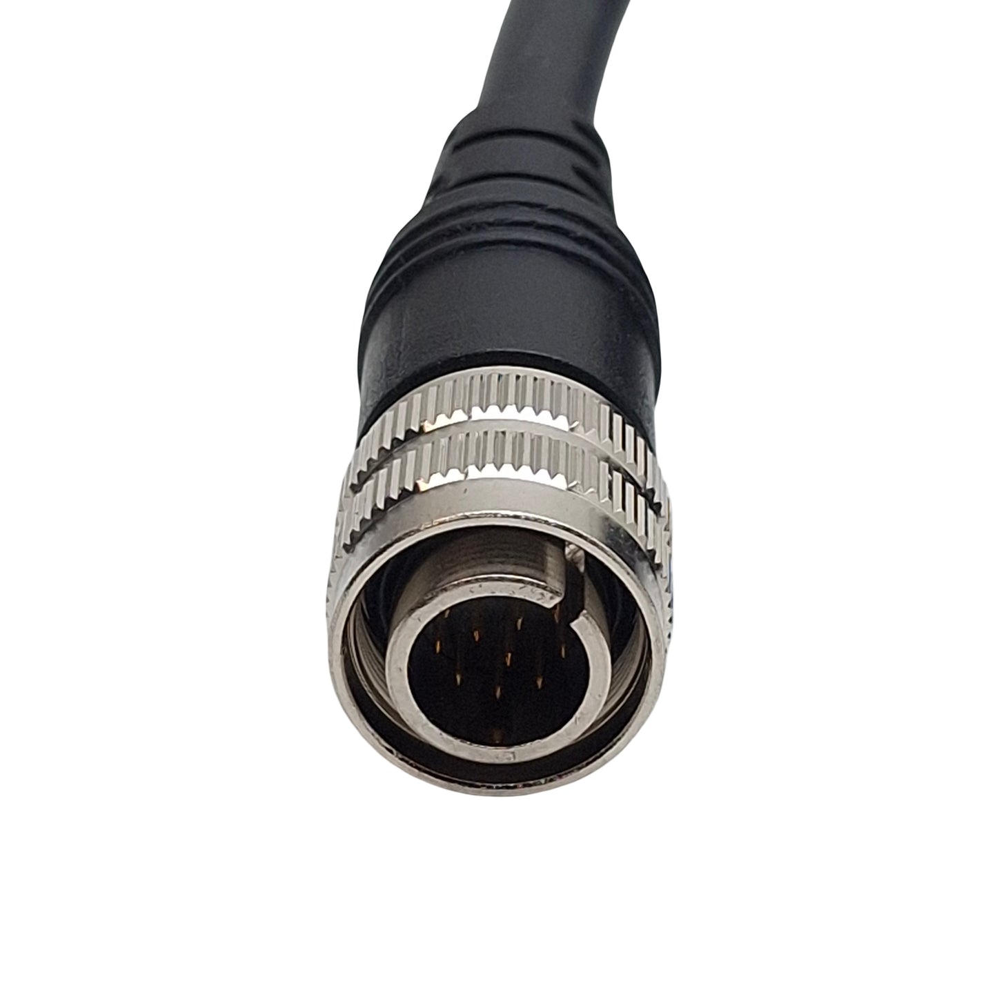 New Keyence OP-87441 Power I/O Cable, 12-Pin M12 Male to Flying Leads, 24VDC, 5m