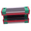 Used Hiwin HGH20CA Linear Guideway Block for 20mm Rail, 77.5x44x25.4mm, M5, 36.68kN