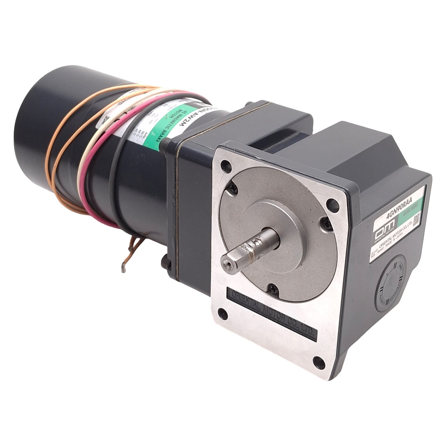 Used Oriental Motor 4RK25GN-AW2M / 4GN90RAA Gearmotor, 90:1, 25W 100-115VAC, 16rpm