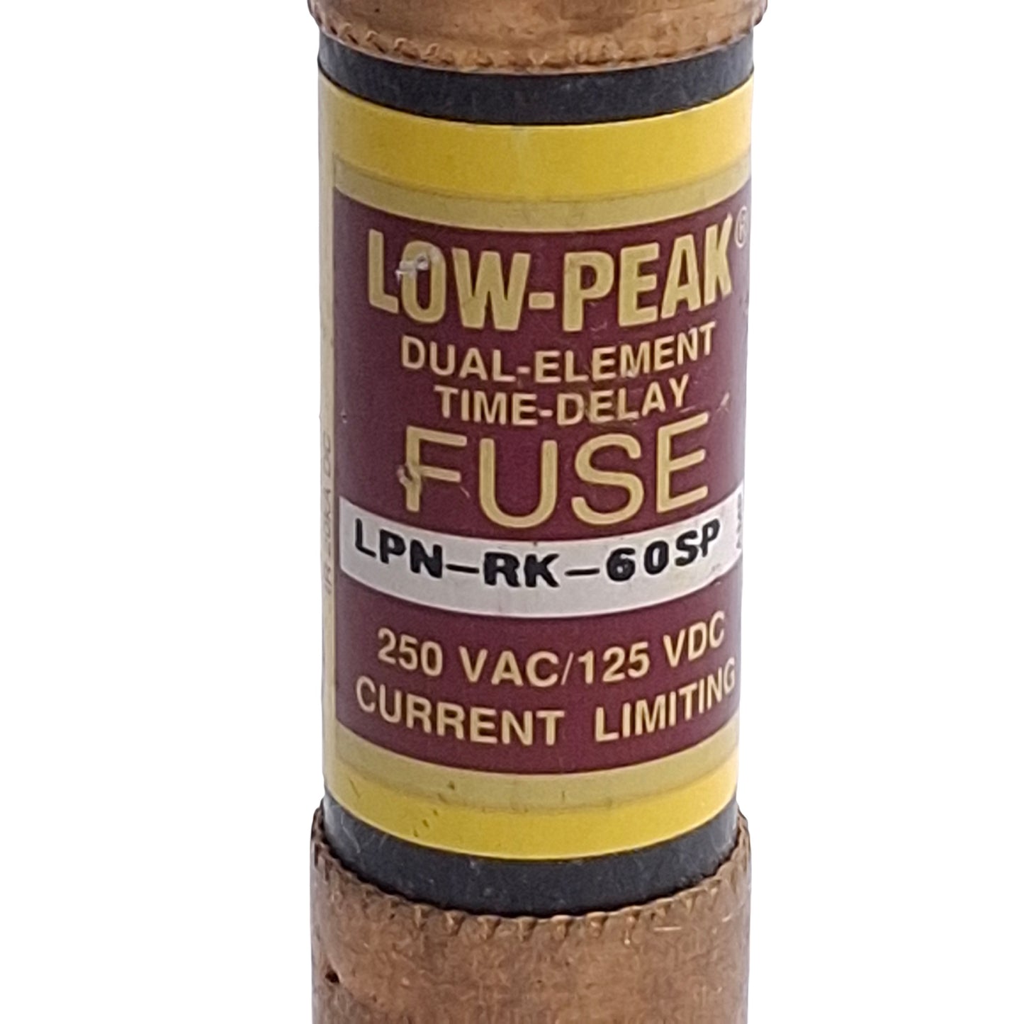 New – Open box Lot of 3 Bussmann LPN-RK-60SP Time Delay Fuse, 60 Amps, 250VAC/125VDC, Class RK1