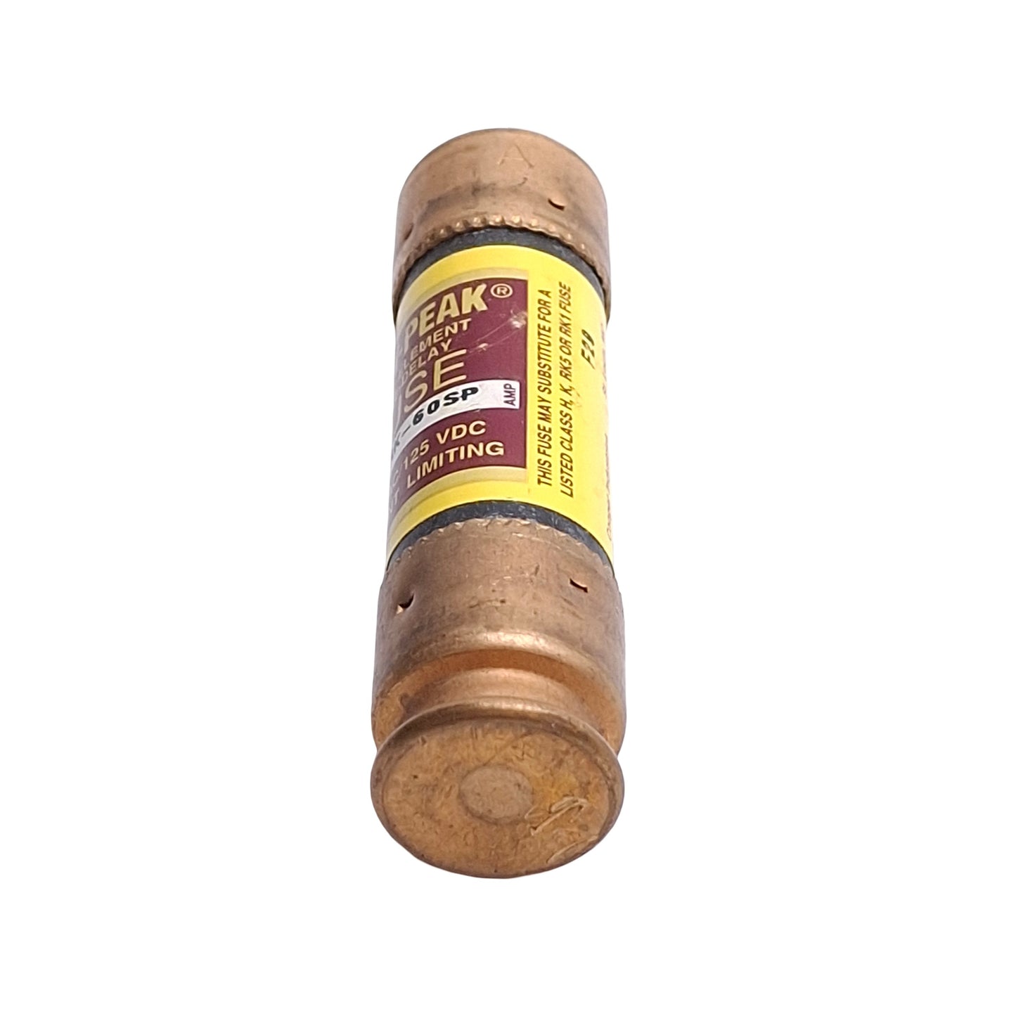 New – Open box Lot of 3 Bussmann LPN-RK-60SP Time Delay Fuse, 60 Amps, 250VAC/125VDC, Class RK1