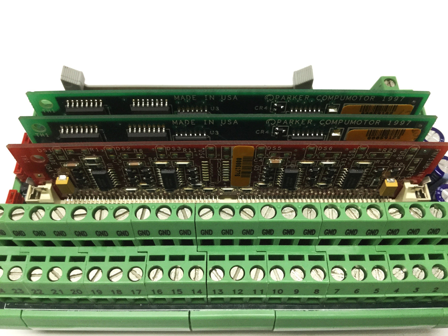 Used Parker VM24S Single-Axis External I/O Interface Module 16 In/8 Out, 6000 Series