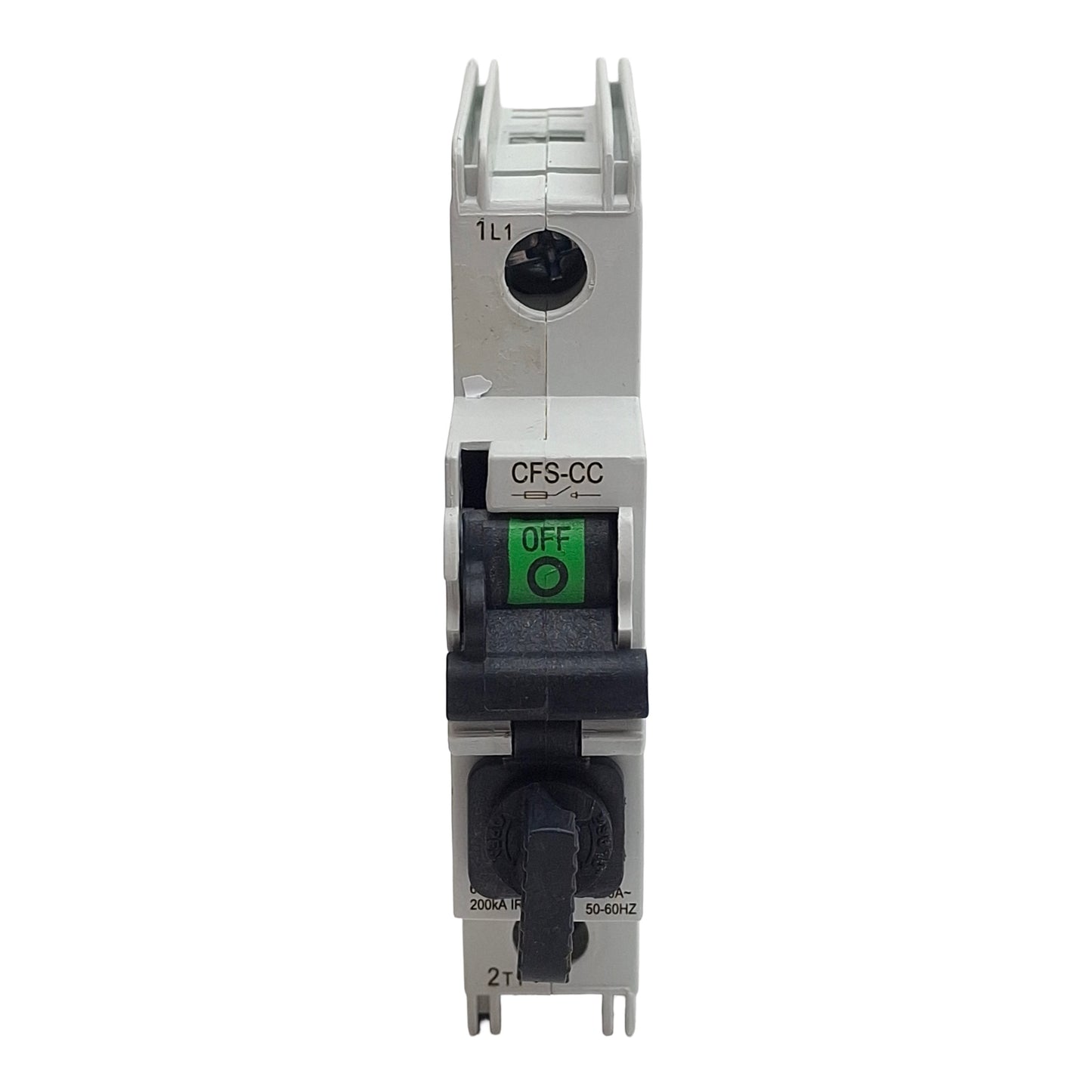 Used Gladiator CFS-1PCC30 Fusible Disconnect Switch, 1-Pole, 30A, 600VAC, Class CC