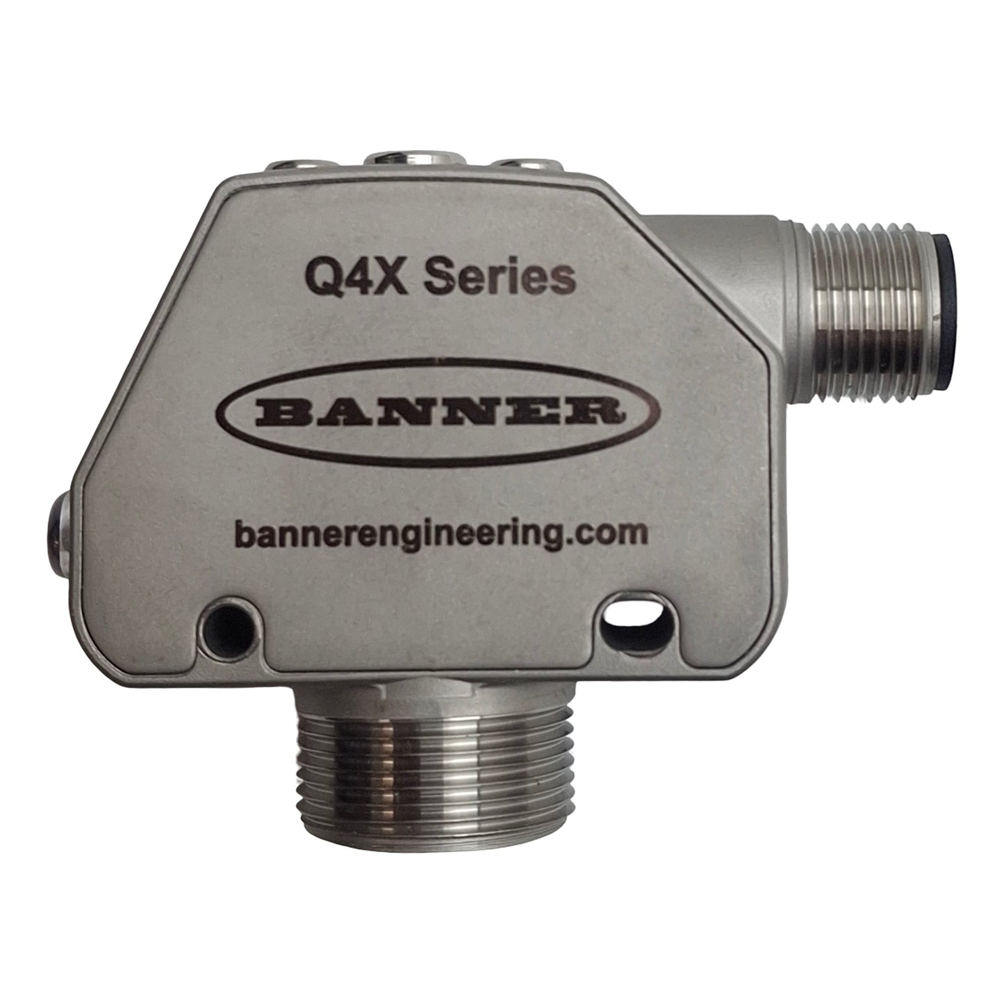 Used Banner Q4XTILAF100-Q8 Photoelectric Sensor, 100mm Range, 12-30VDC, 5-Pin M12