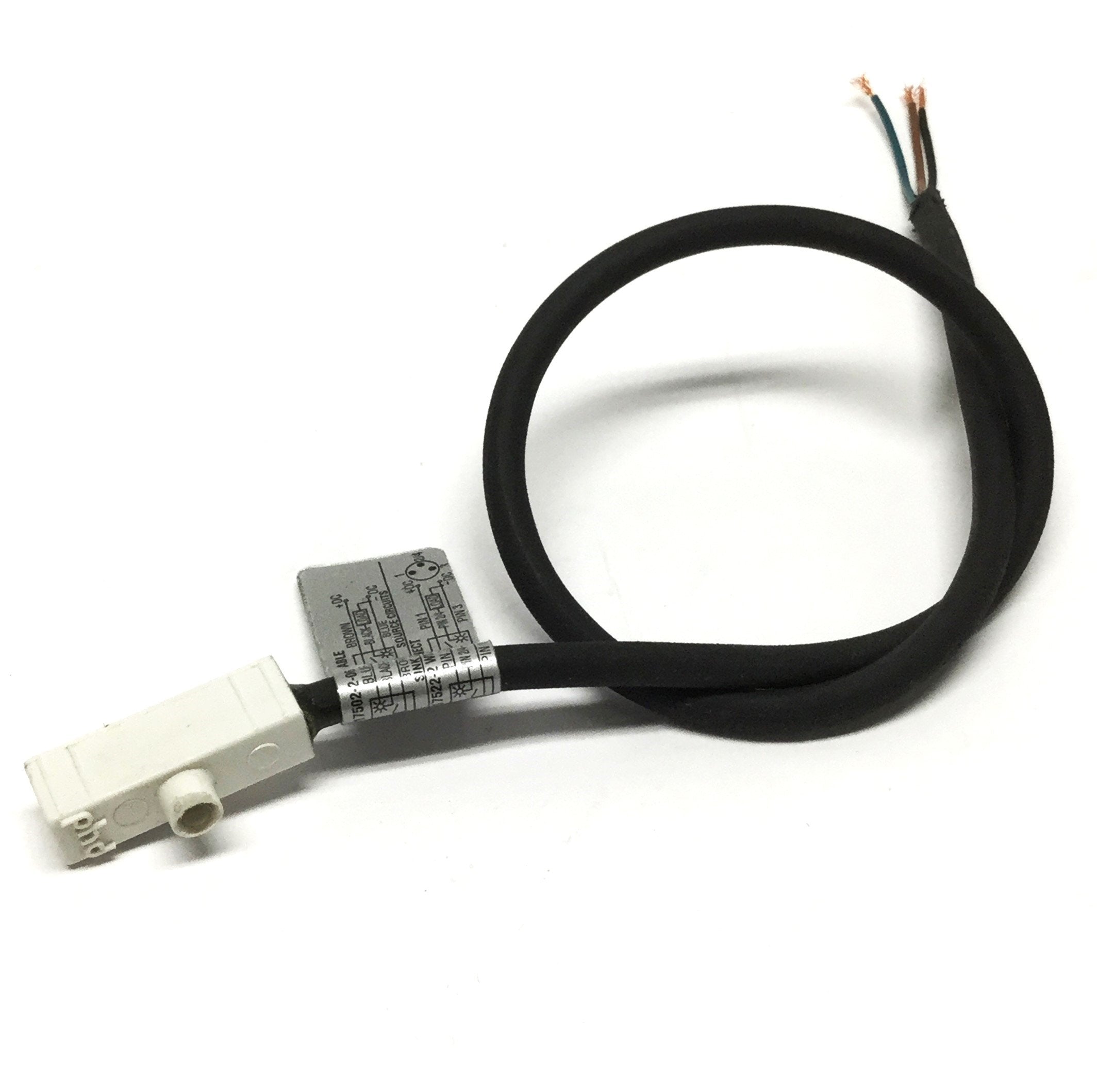 PHD 17502-2-06 Solid State Cylinder Reed Switch, 10-30VDC, NPN PNP, 3 ...