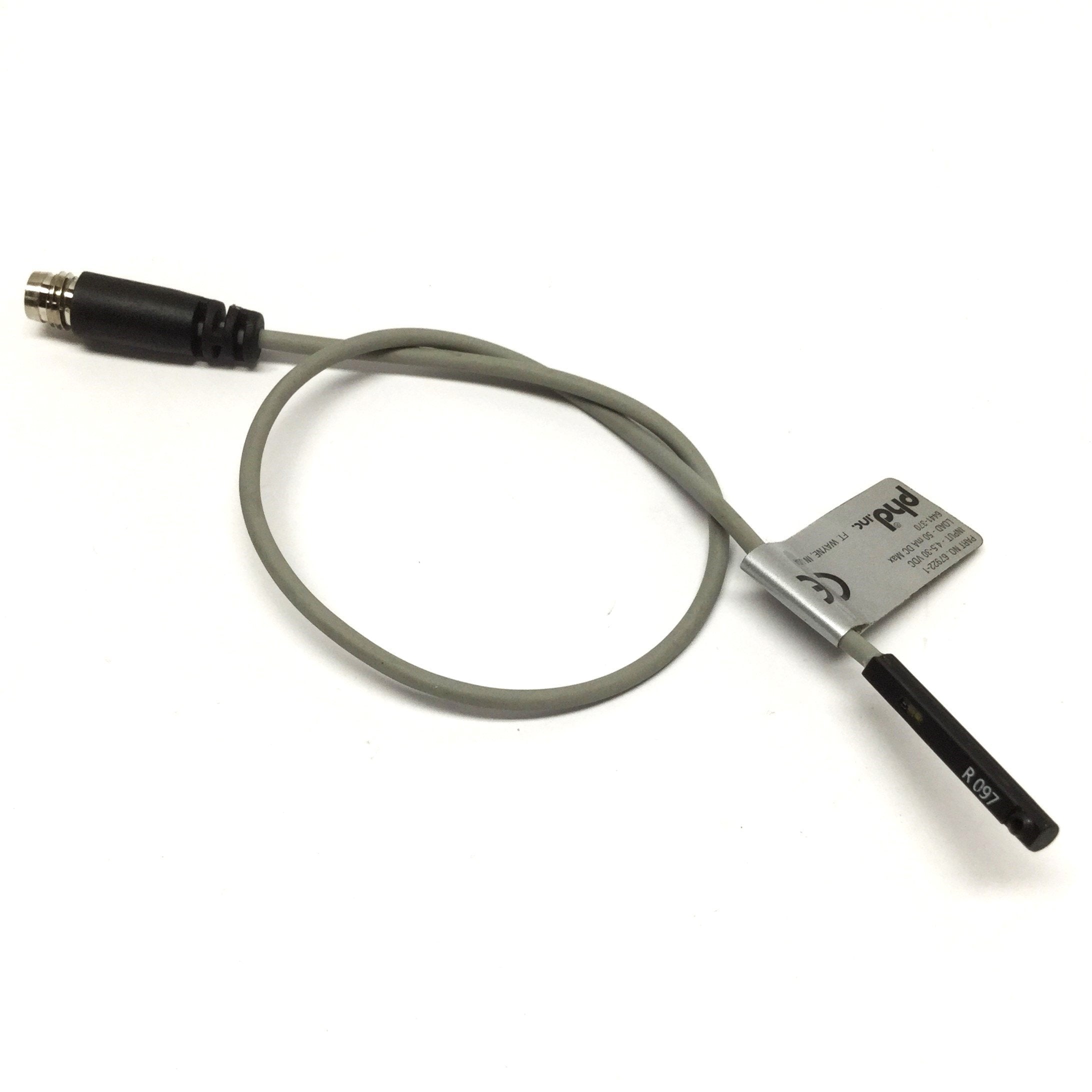 Phd 67922-1 Cylinder Reed Switch, 4.5-30VDC, PNP/NPN Out, M8 3-Pin Qui ...