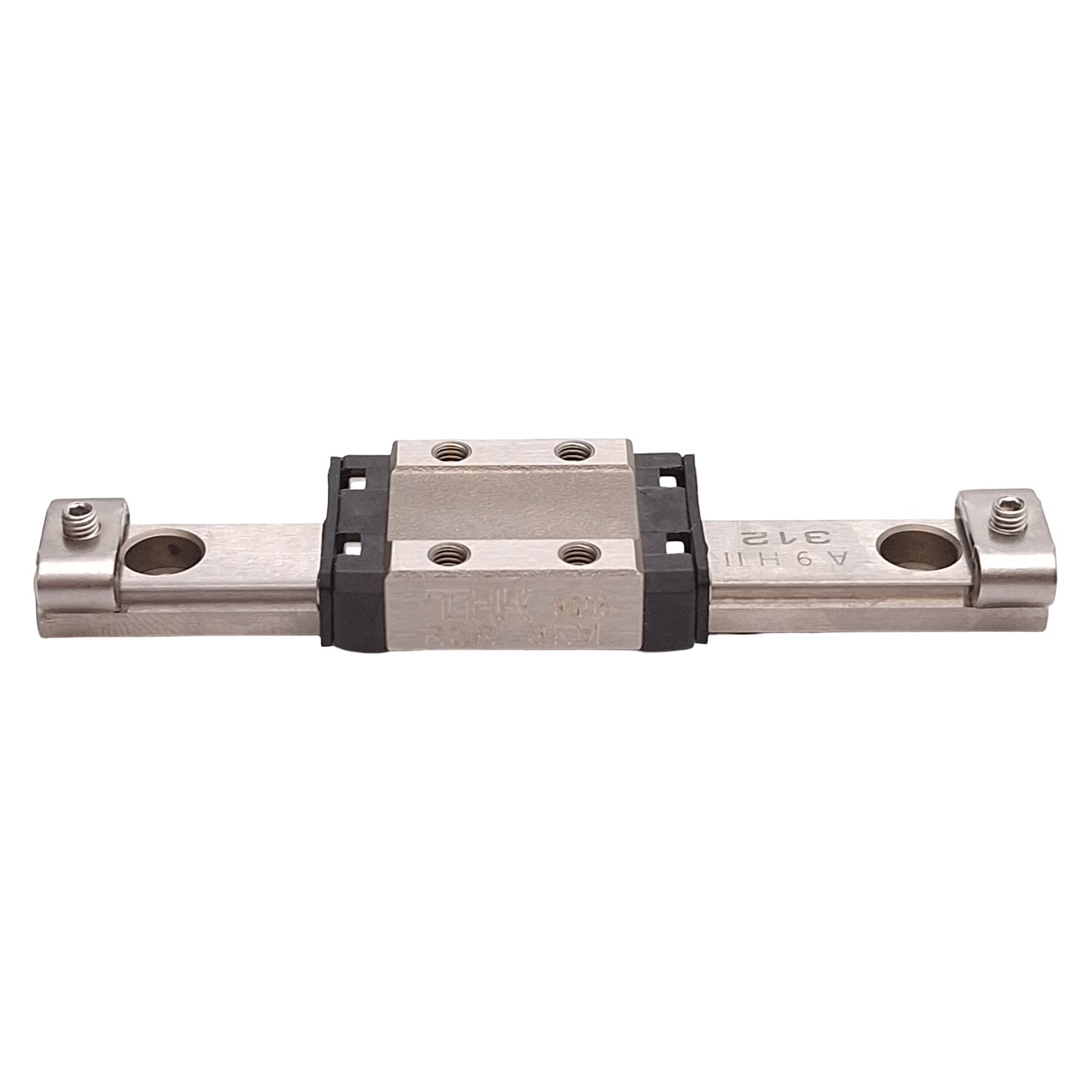 Used THK RSR9KMUUC1E+80LM Linear Guide Assembly, 9 x 80mm Rail, 30.8 x 20mm Carriage