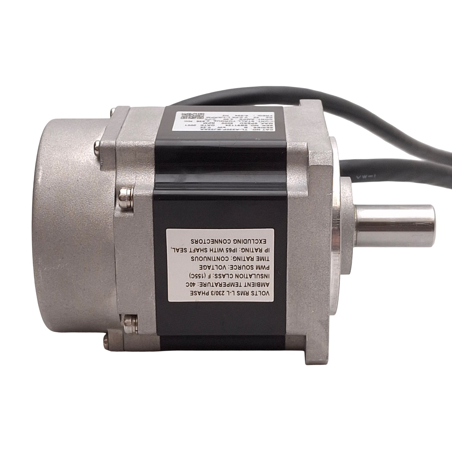 Used Allen Bradley TL-A220P-BJ32AA Knitex Servo Motor, 0.35kW, 3Ø 230VAC, 5000rpm