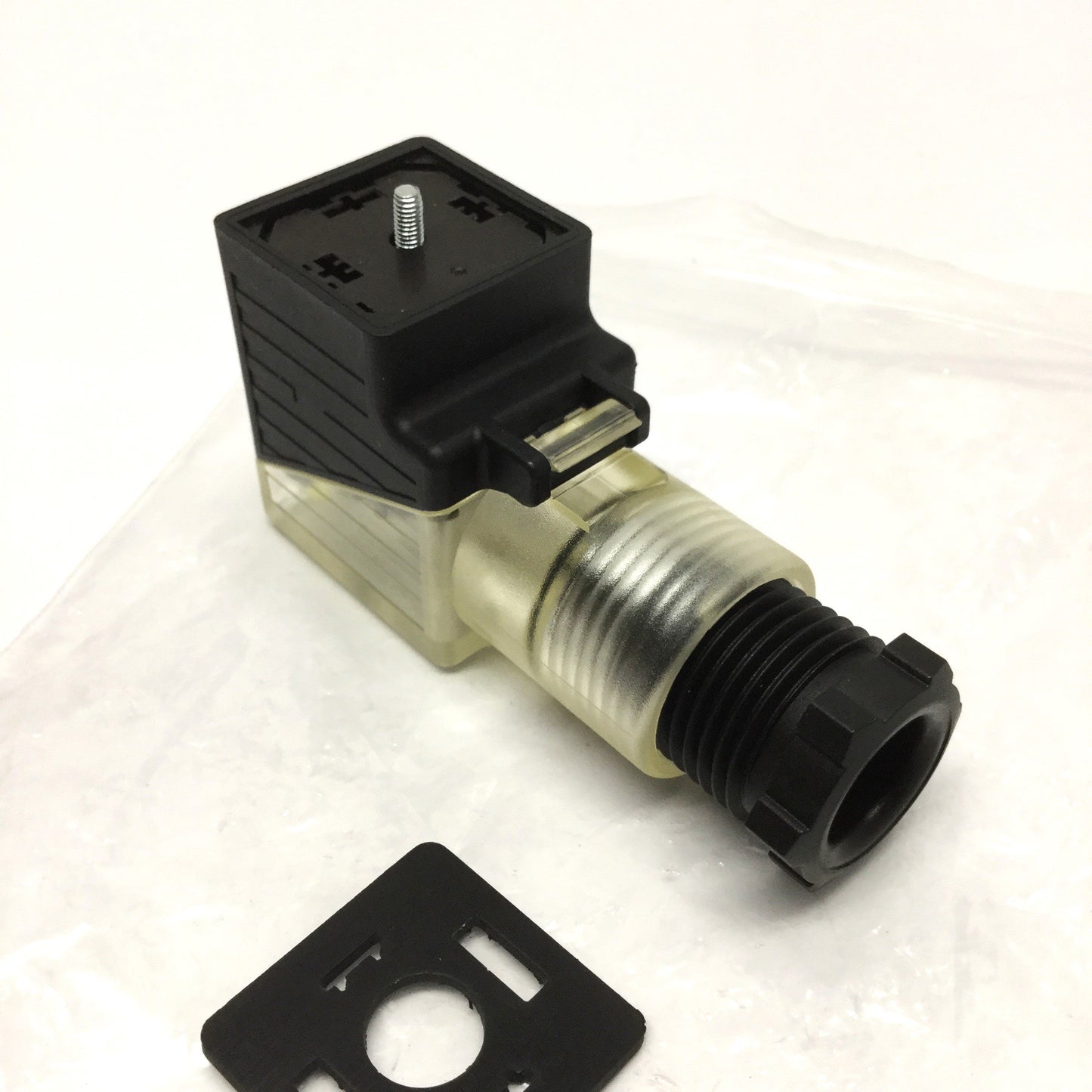 New – Open box Bosch Rexroth R90057453 Plug-In Connector, 3-Pole (2+PE) Z55L, 12-240V AC/DC 4A