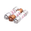 New Lot of 3 Mersen ATMR10 Fast Acting Fuses, 10 Amps, 600VAC, Class CC