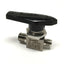 Used Swagelok SS-43M4-S4 316 Stainless Ball Valve 1/4" NPT x 1/4" Tube Fitting