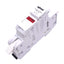 Used Wago 811-411 Fuse Holder, Class CC 1-Pole, 600VAC/DC 30A Max, DIN Rail