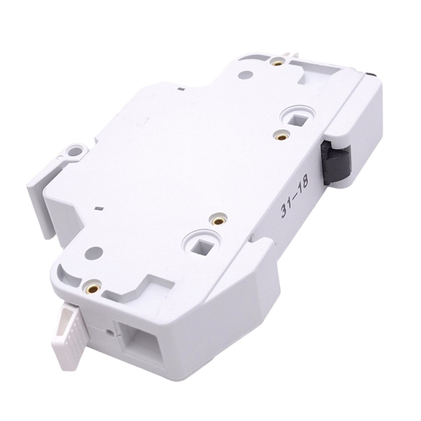 Used Wago 811-411 Fuse Holder, Class CC 1-Pole, 600VAC/DC 30A Max, DIN Rail