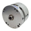 Used Bimba FO2-700.188 Flat-1 Multiple Power Cylinder ø3" Bore, 0.188" Stroke, 100psi