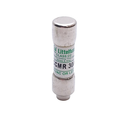 New Lot of 5 Littelfuse CCMR30A Time Delay Fuses, 30 Amps, 600VAC, Class CC