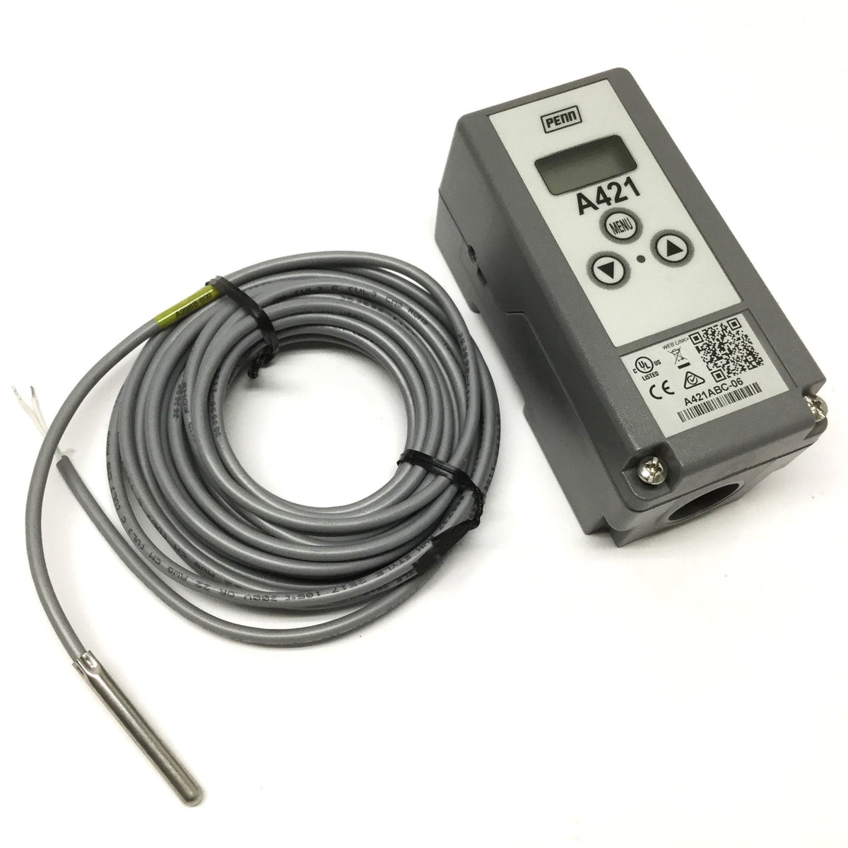 New – Open box Penn Johnson A421ABC-06 Electronic Temperature Control 120/240VAC 16/8A SPDT