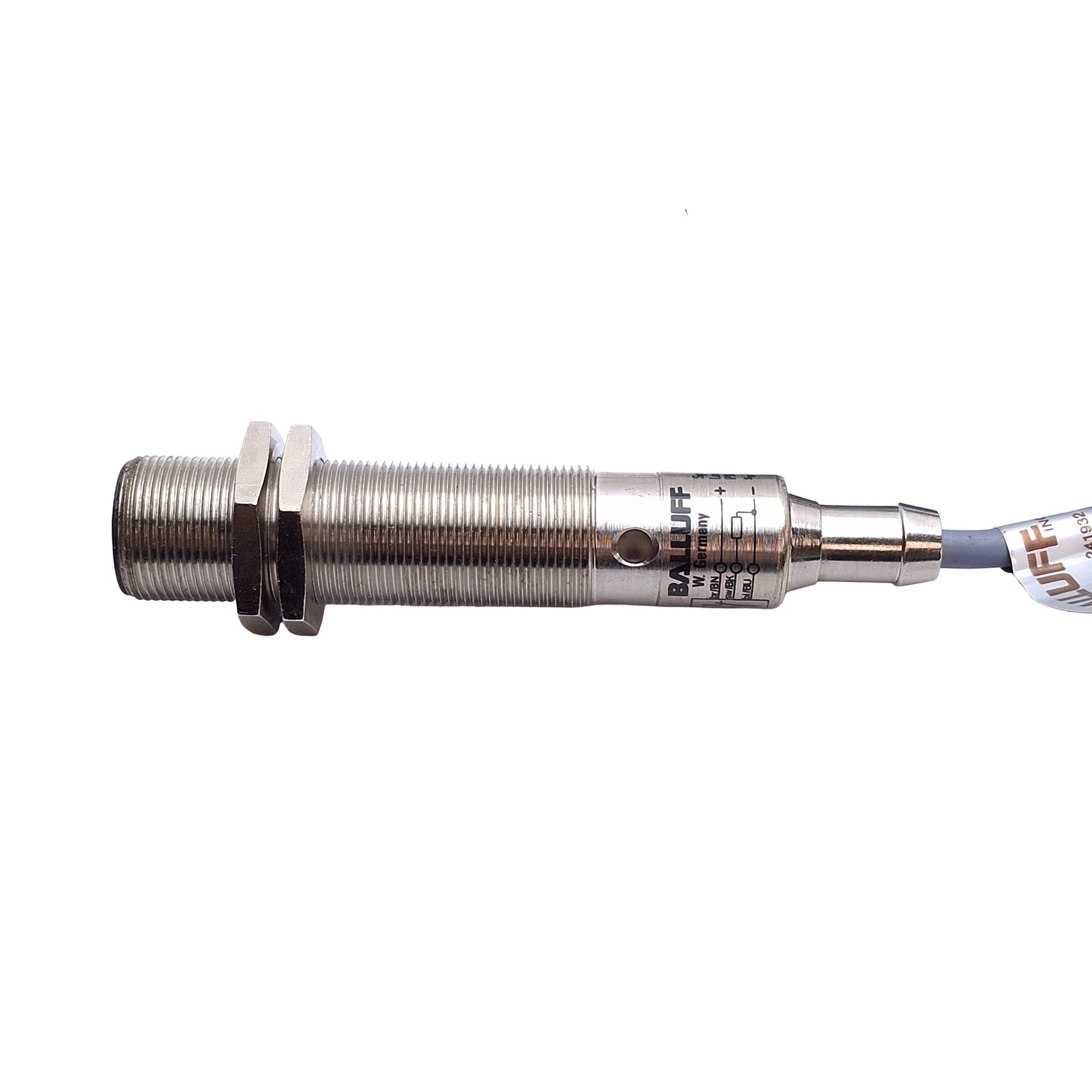 New – Open box Balluff BOS 18M-PO-1RB-AO-C-152 Photoelectric Sensor, 2m Range, PNP NC, 10-30VDC